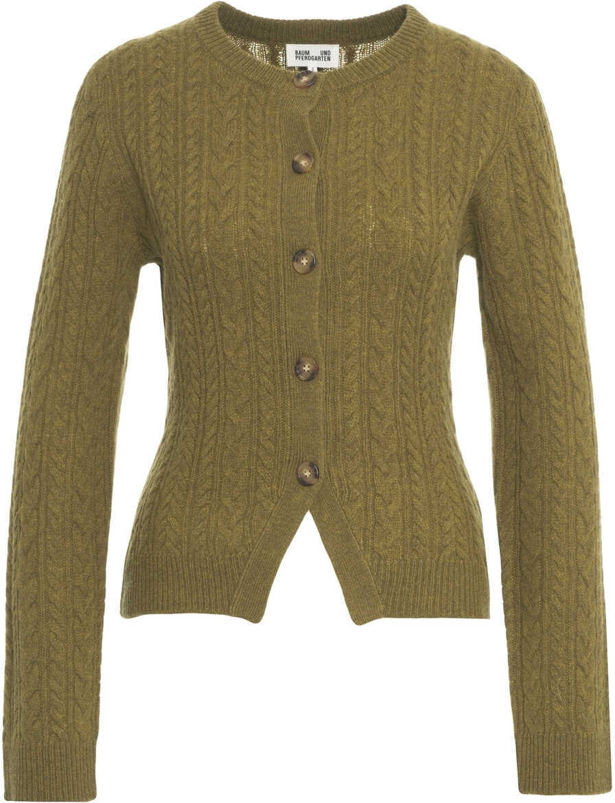 Cardigane Baum und Pferdgarten Cardigan Clarah Olive Femei (BM 19270232) 2