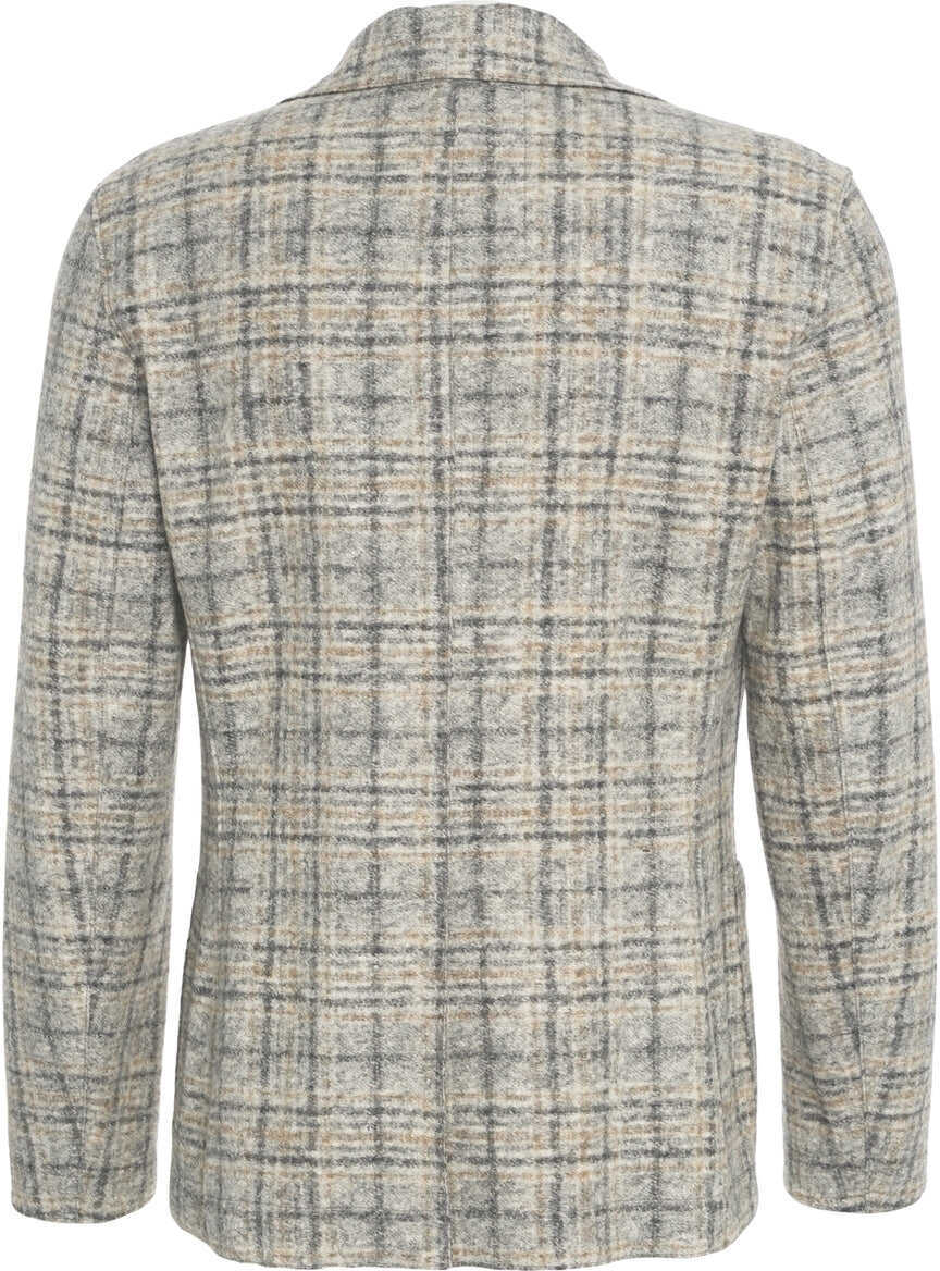 Sacouri BOB Blazer with check pattern Grey Barbati (BM 19270247) 3