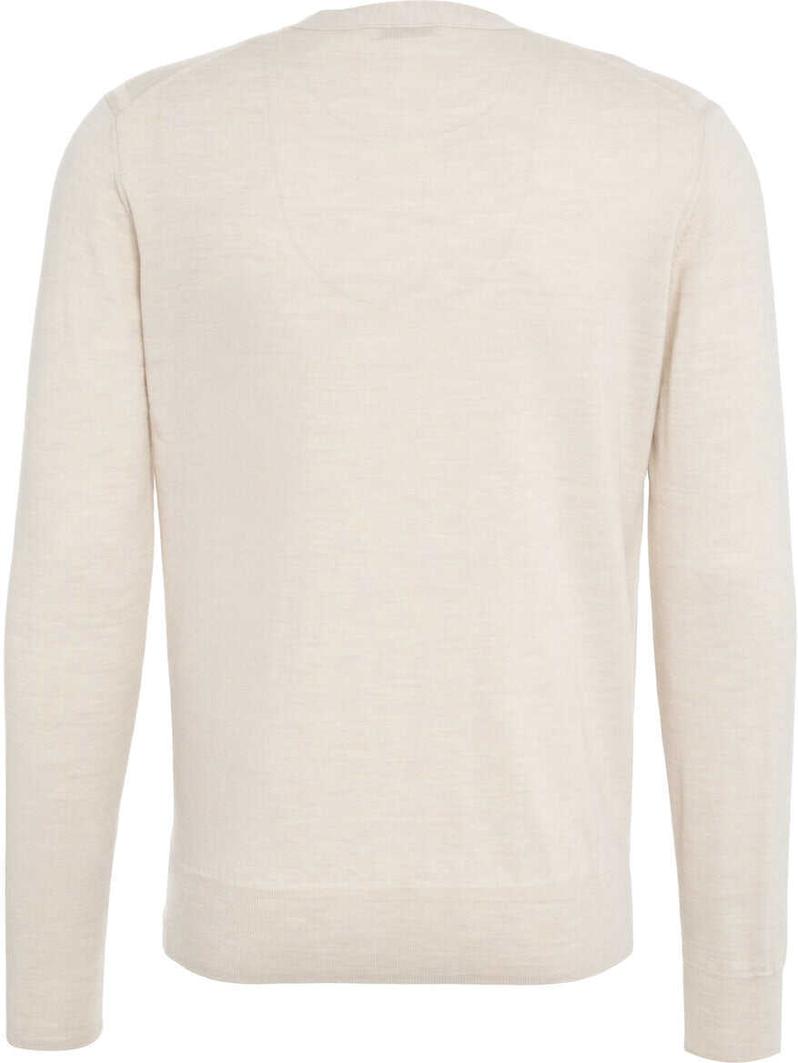 Pulovere Paolo Pecora Virgin wool sweater White Barbati (BM 19270289) 3