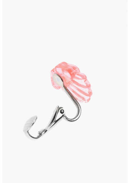 Bijuterii DSQUARED2 Single Clip Earring With Shell Shaped Design Pink Femei (BM 19270409) 2