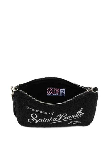 Genti de mana Mc2 Saint Barth PARISIENNE TWEED-00 EMB Black   Fete (BM 19270458) 4