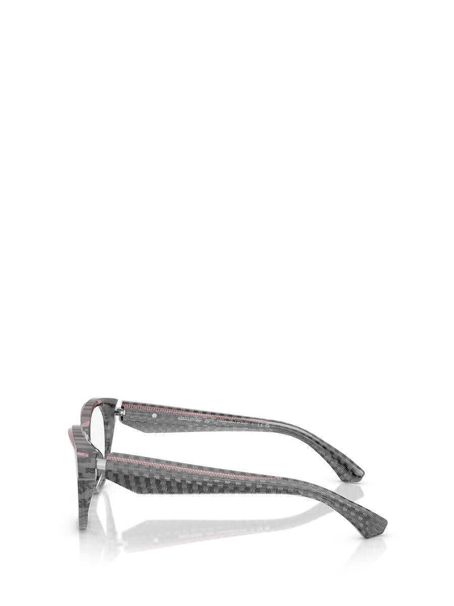 Ochelari de soare ALAIN MIKLI Alain Mikli Eyeglasses DAMIER BLACK GREY / POINT PINK Femei (BM 19270650) 3