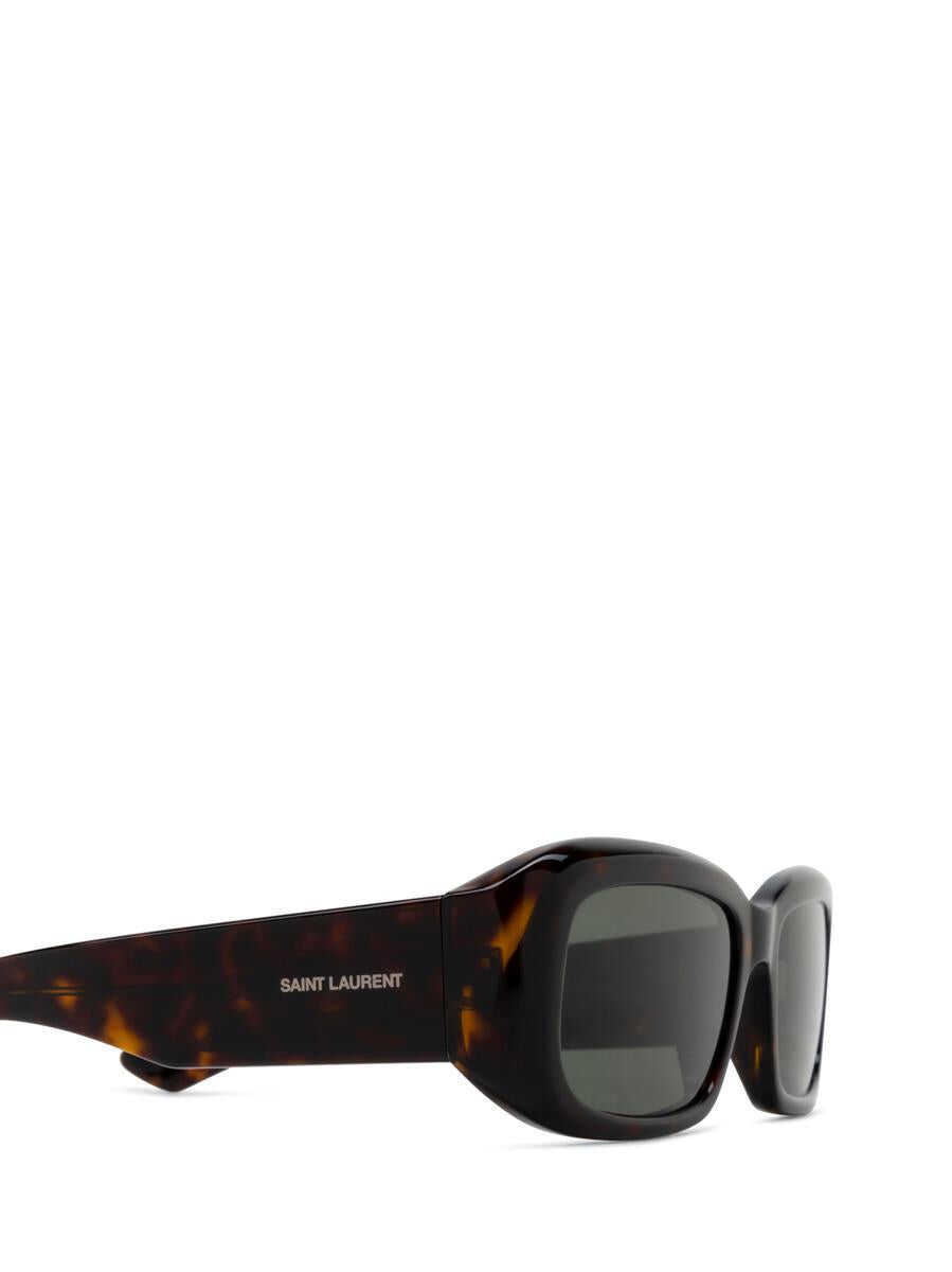 Ochelari de soare Saint Laurent Saint Laurent Eyewear Sunglasses Brown Femei (BM 19271289) 3