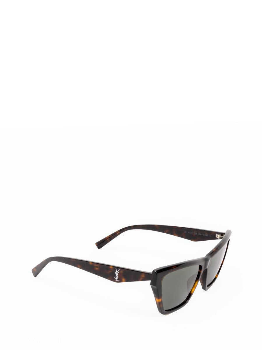 Ochelari de soare Saint Laurent Saint Laurent Eyewear Sunglasses Brown Femei (BM 19271424) 2