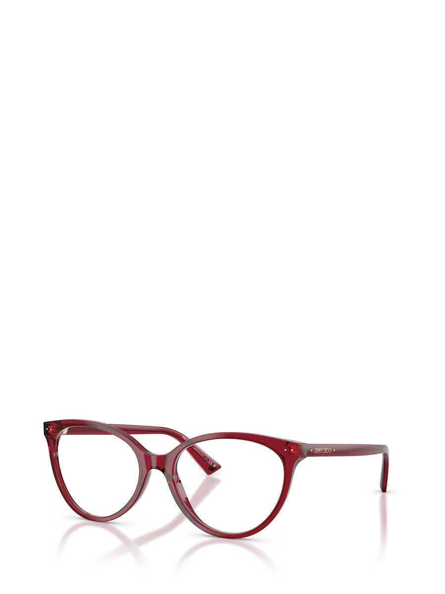 Ochelari de soare Jimmy Choo Jimmy Choo Eyeglasses TRANSPARENT CRANBERRY Femei (BM 19271631) 2
