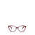 Jimmy Choo Jimmy Choo Eyeglasses TRANSPARENT CRANBERRY