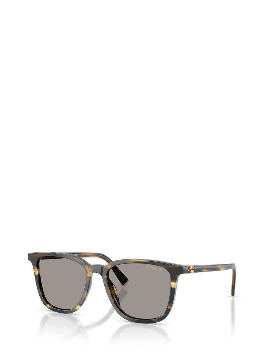 Ochelari de soare MIU MIU EYEWEAR Miu Miu Eyewear Sunglasses STRIPED LODEN Femei (BM 19271694) 2