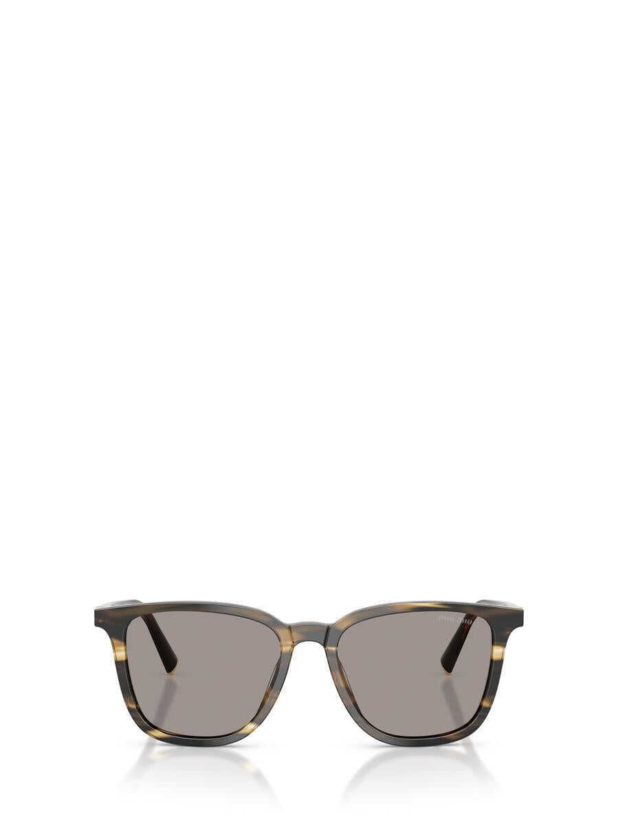 Ochelari de soare MIU MIU EYEWEAR Miu Miu Eyewear Sunglasses STRIPED LODEN Femei (BM 19271694) 1