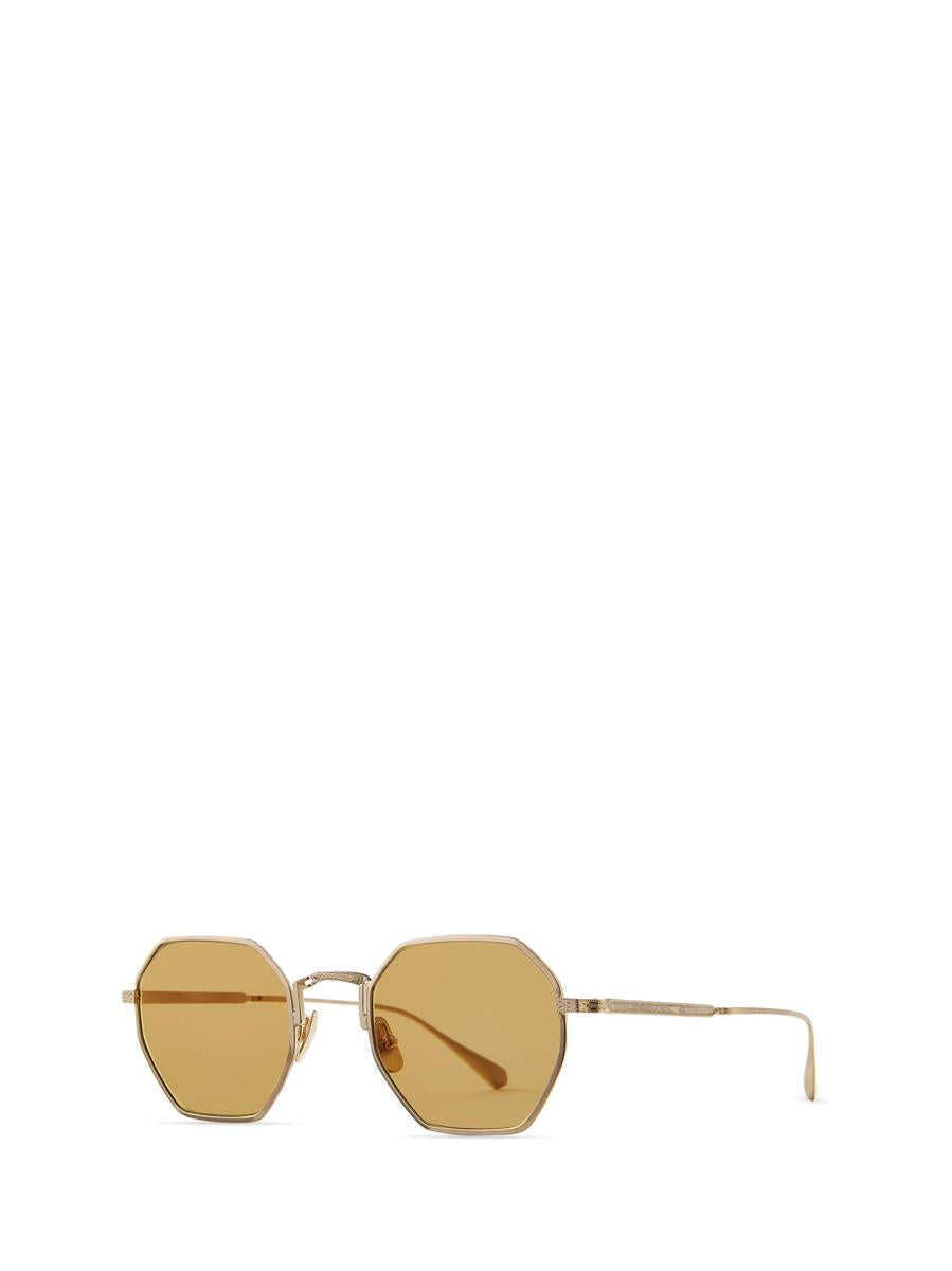 Ochelari de soare MR. LEIGHT Mr. Leight Sunglasses BRUSHED WHITE GOLD/SEMI-FLAT TUSCAN GOLD Femei (BM 19271715) 2
