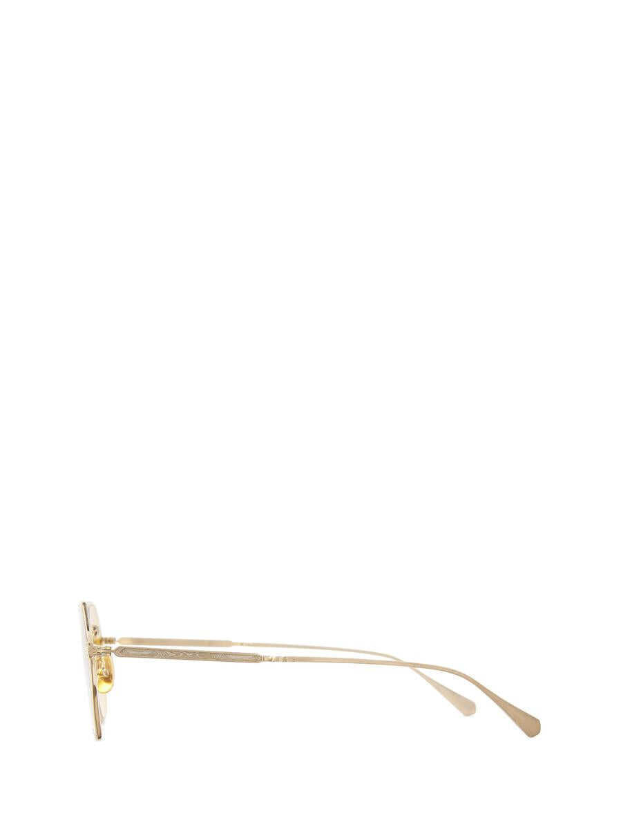 Ochelari de soare MR. LEIGHT Mr. Leight Sunglasses BRUSHED WHITE GOLD/SEMI-FLAT TUSCAN GOLD Femei (BM 19271715) 3