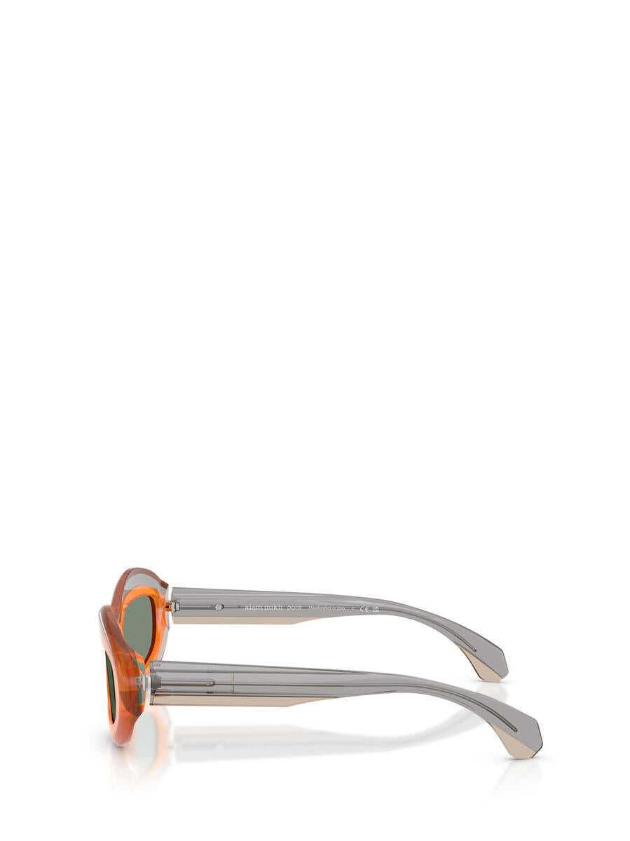 Ochelari de soare ALAIN MIKLI Alain Mikli Sunglasses TRANSPARENT GREY / ORANGE / OSTRICH Femei (BM 19271766) 3