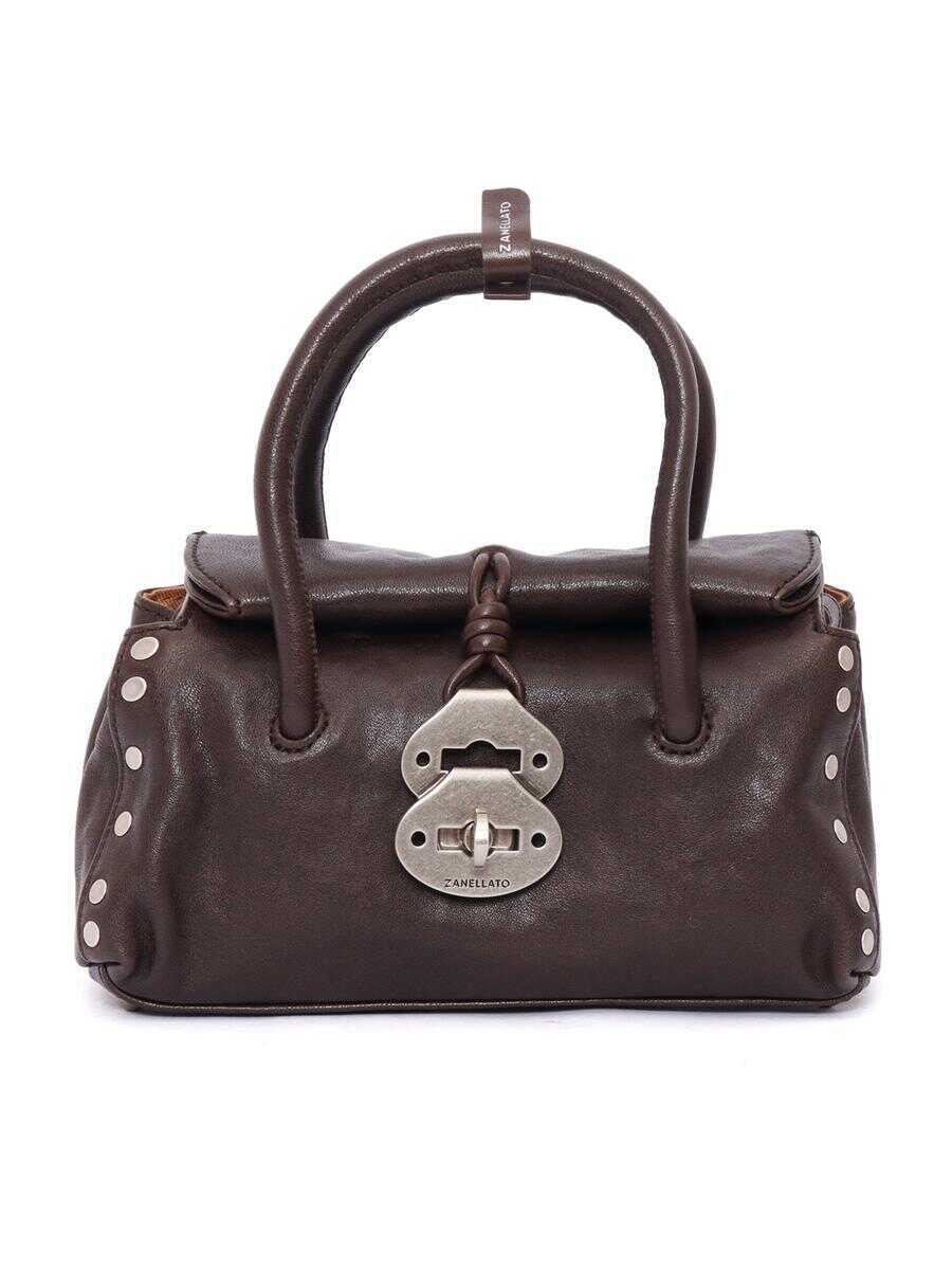 Genti de mana Zanellato Zanellato Hand Held Bag. BROWN Femei (BM 19272417) 1