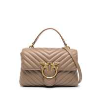 Genti de umar Pinko Camel Leather Shoulder Bag Femei
