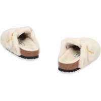 Incaltaminte Birkenstock Dama pagina 2 - Sandale Birkenstock Birkenstock Mule Boston Big Buckle Shirring WHITE Femei (BM 19272561) - B-mall.ro