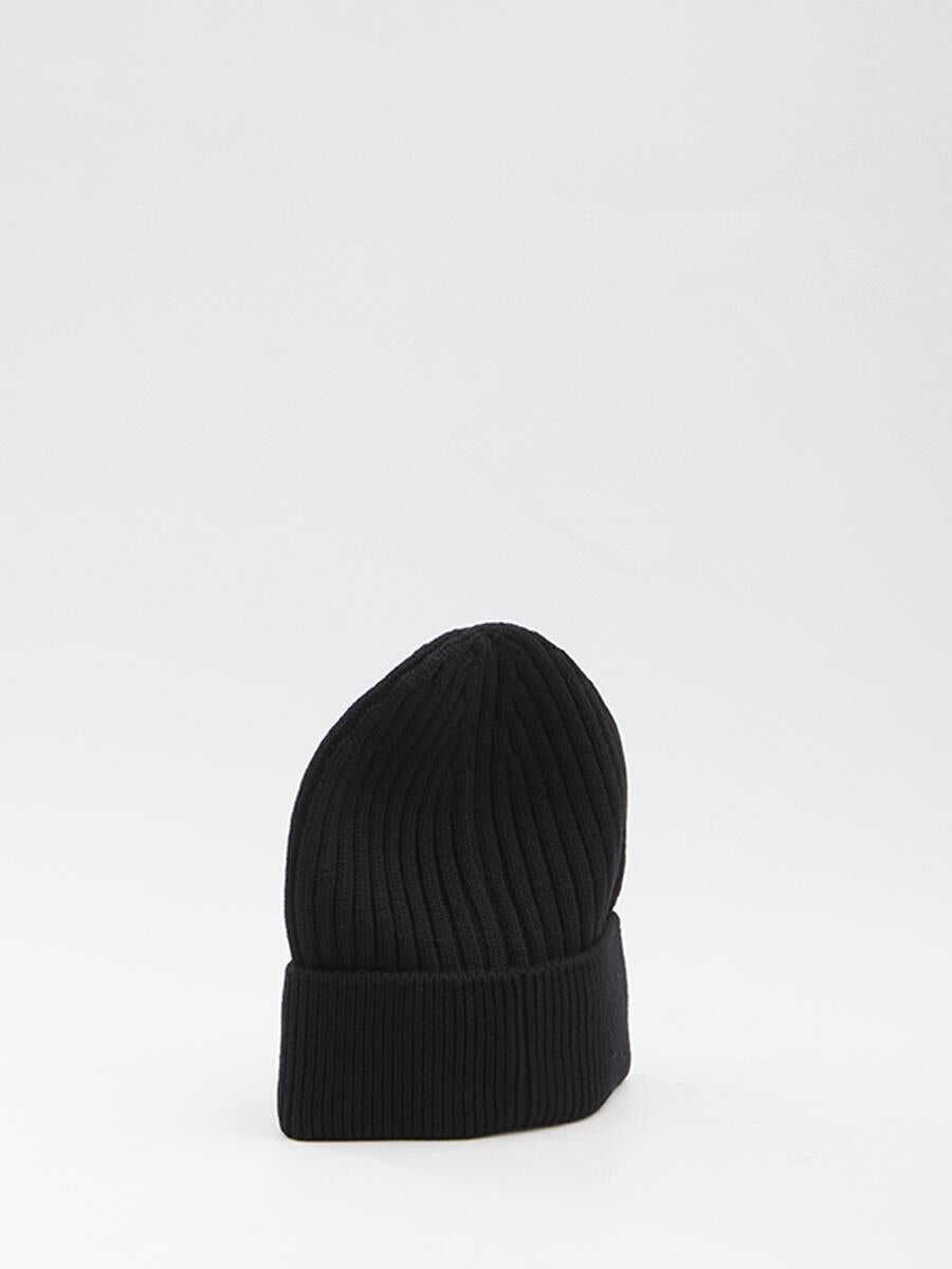 Caciuli Moncler Grenoble Knitted Beanie Black Barbati (BM 19272732) 2