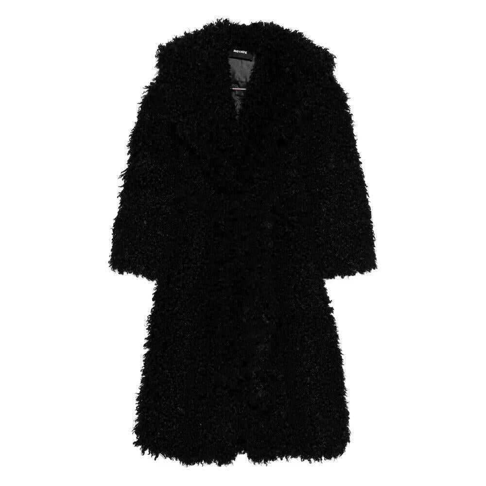 Paltoane ROTATE Birger Christensen Rotate Birger Christensen Coats Black Femei (BM 19272741) 1