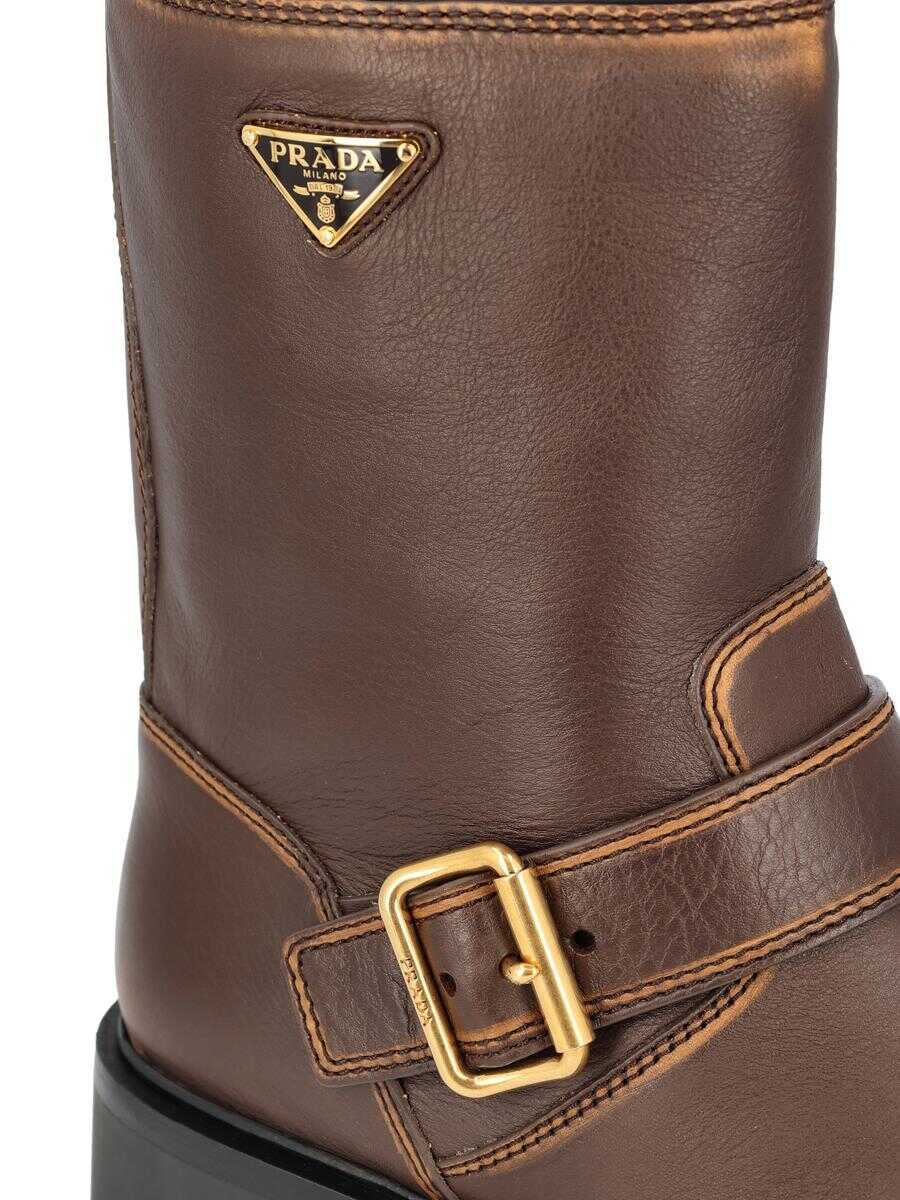 Bocanci Prada Prada Boots BROWN Femei (BM 19272897) 4