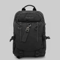 Rucsacuri Premiata Black Nylon Ventura Backpack Barbati