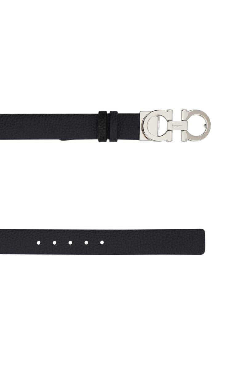 Curele Salvatore Ferragamo Salvatore Ferragamo Belt Black Femei (BM 19273008) 2