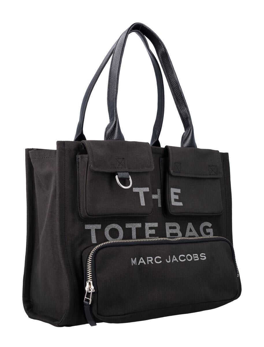 Genti de umar Marc Jacobs Marc Jacobs The Cargo Canvas Large Tote Bag Black Femei (BM 19273269) 2