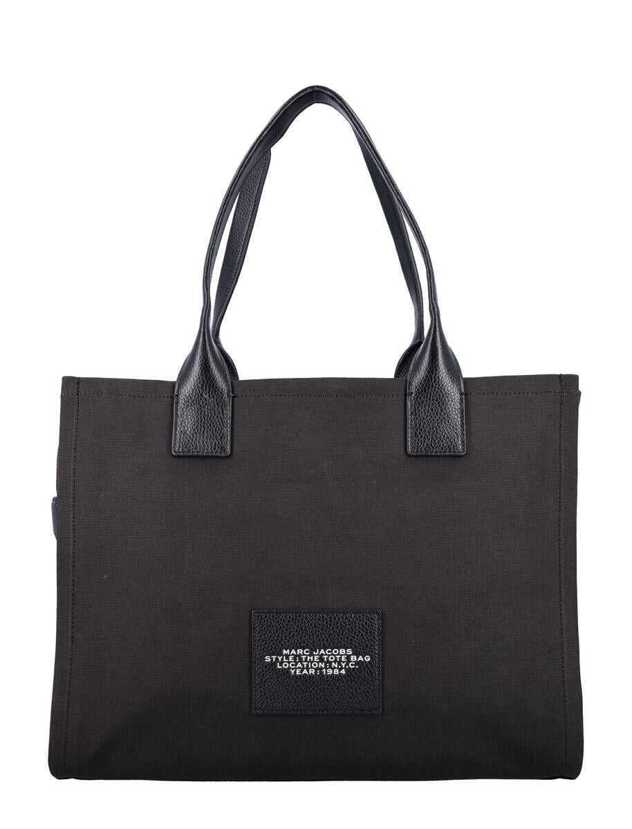 Genti de umar Marc Jacobs Marc Jacobs The Cargo Canvas Large Tote Bag Black Femei (BM 19273269) 4