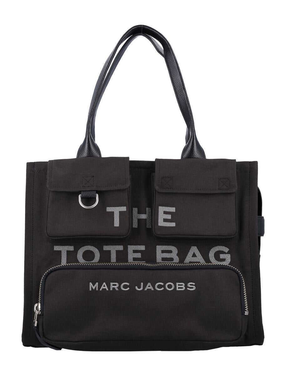 Genti de umar Marc Jacobs Marc Jacobs The Cargo Canvas Large Tote Bag Black Femei (BM 19273269) 1