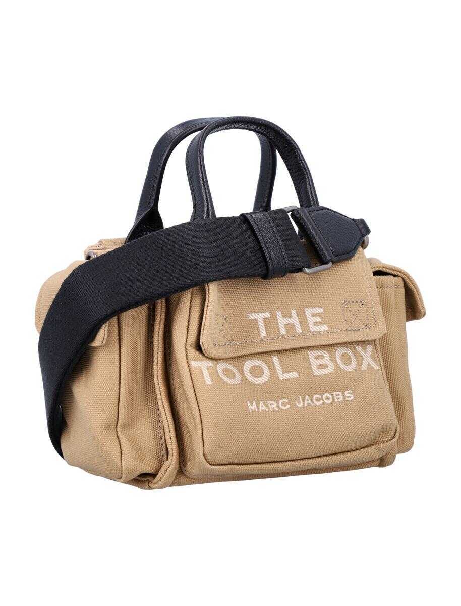Genti de umar Marc Jacobs Marc Jacobs The Crossbody Tool Box Brown Femei (BM 19273272) 2