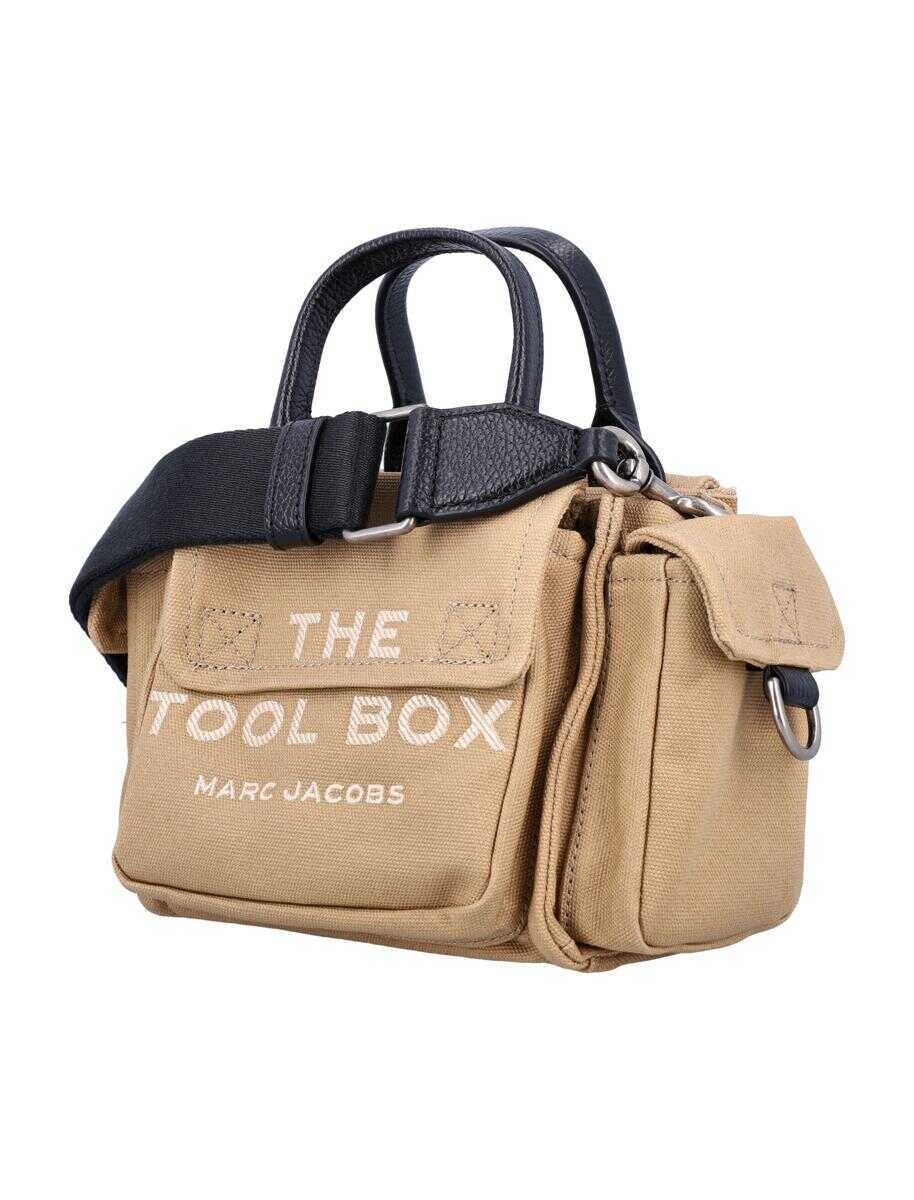 Genti de umar Marc Jacobs Marc Jacobs The Crossbody Tool Box Brown Femei (BM 19273272) 3
