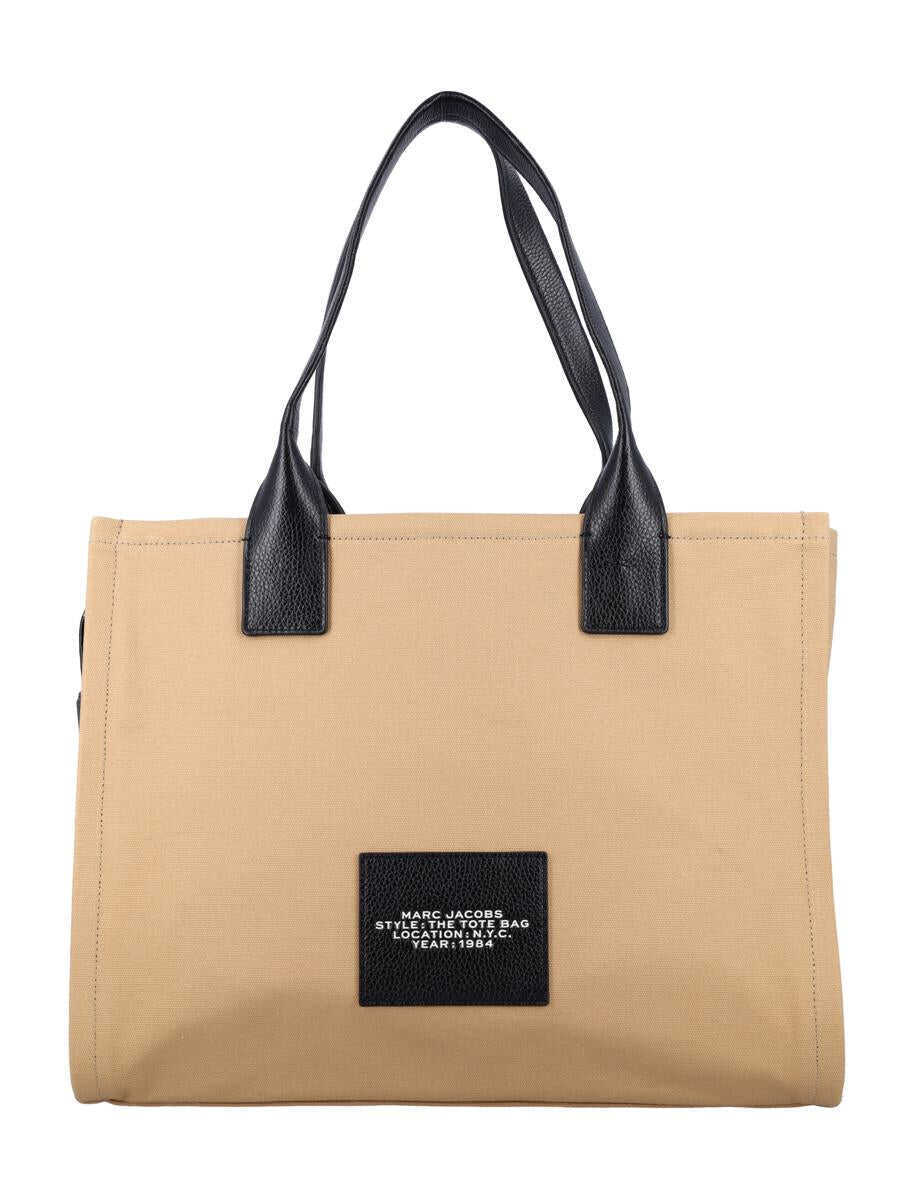 Genti de umar Marc Jacobs Marc Jacobs The Cargo Canvas Large Tote Bag Brown Femei (BM 19273284) 4