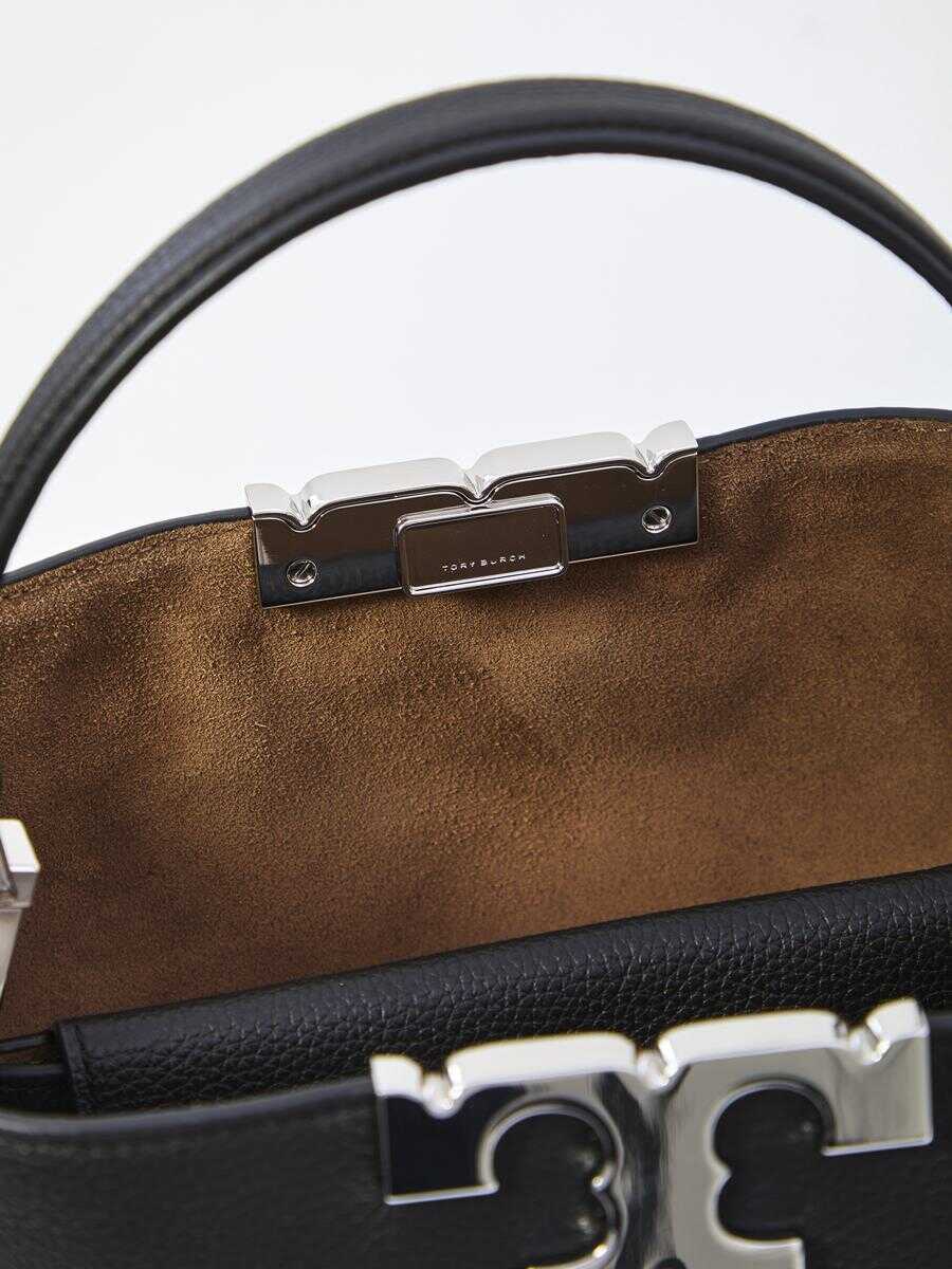 Genti de mana Tory Burch Eleanor Soft Satchel Black Femei (BM 19273482) 4
