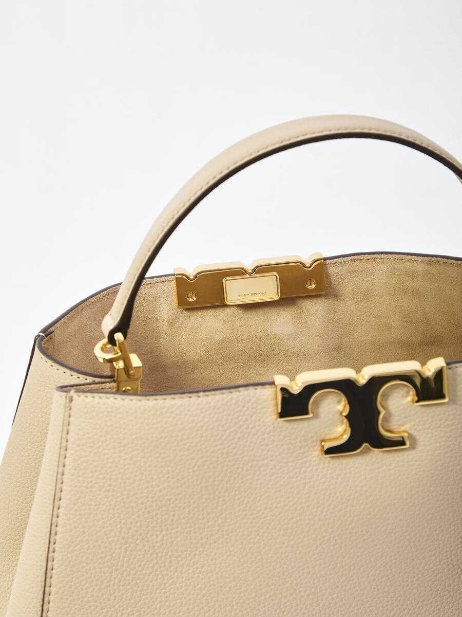 Genti de mana Tory Burch Eleanor Soft Satchel Beige Femei (BM 19273488) 4