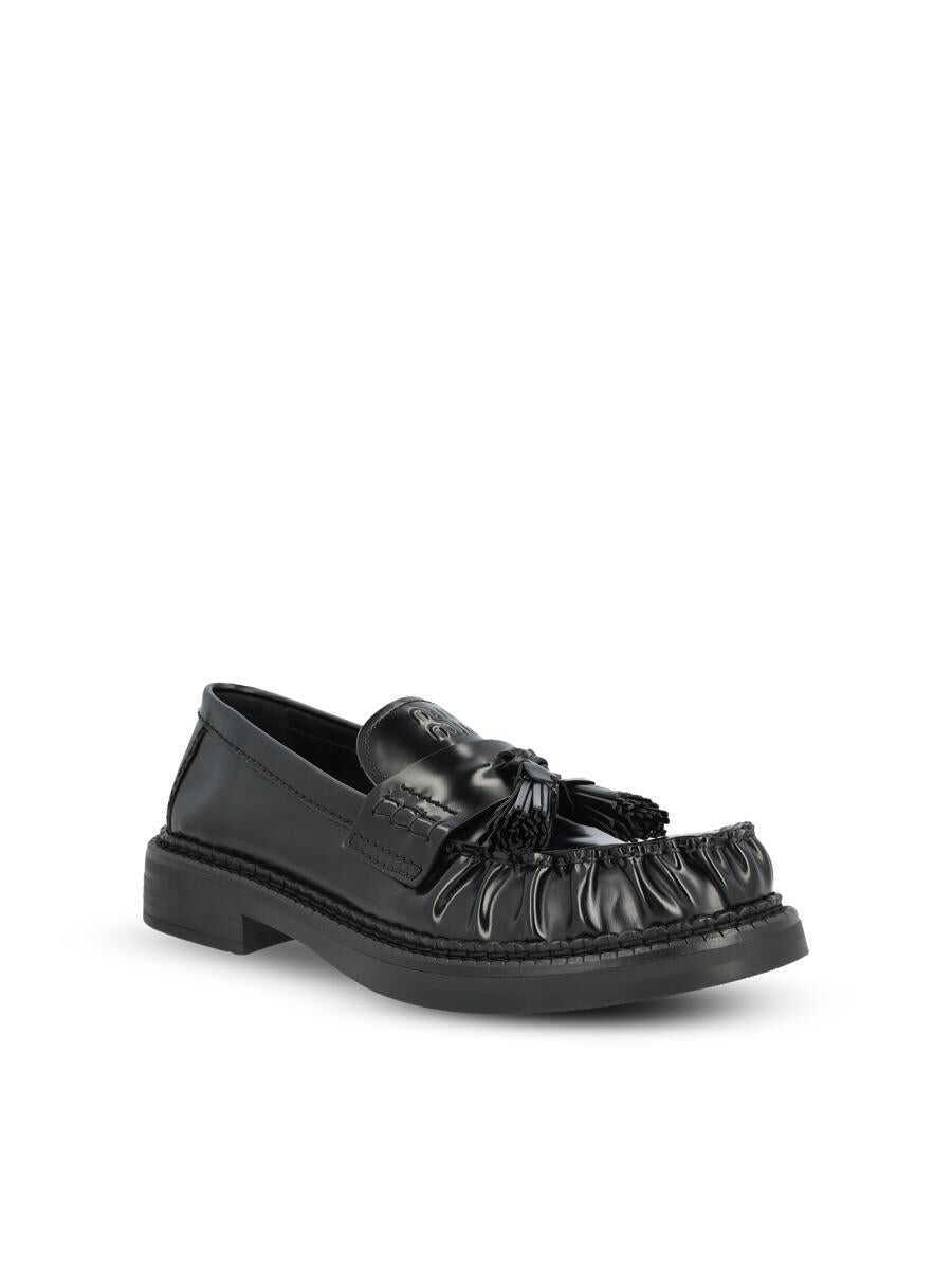 Mocasini Miu Miu Miu Miu Low Shoes Black Femei (BM 19273659) 2