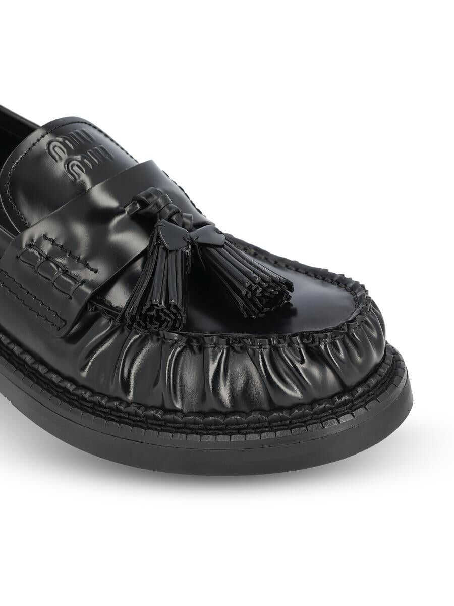 Mocasini Miu Miu Miu Miu Low Shoes Black Femei (BM 19273659) 4