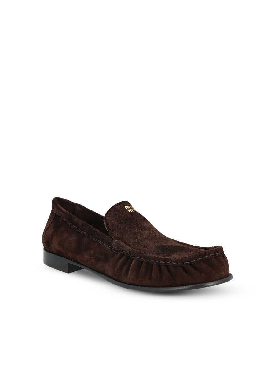 Mocasini Miu Miu Miu Miu Low Shoes BROWN Femei (BM 19273665) 2