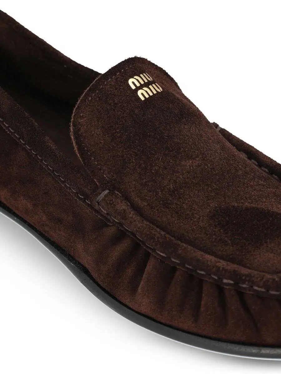 Mocasini Miu Miu Miu Miu Low Shoes BROWN Femei (BM 19273665) 4
