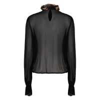 Topuri PUCCI Dama - Bluze PUCCI Pucci Silk Blouse Black Femei (BM 19273701) - B-mall.ro