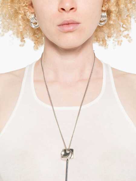 Topuri Rick Owens Rick Owens Curved Hem Top BROWN Femei (BM 19274124) 5