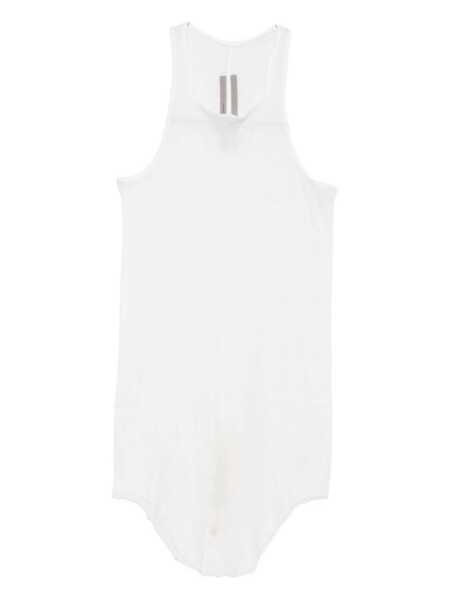 Topuri Rick Owens Rick Owens Curved Hem Top BROWN Femei (BM 19274124) 1