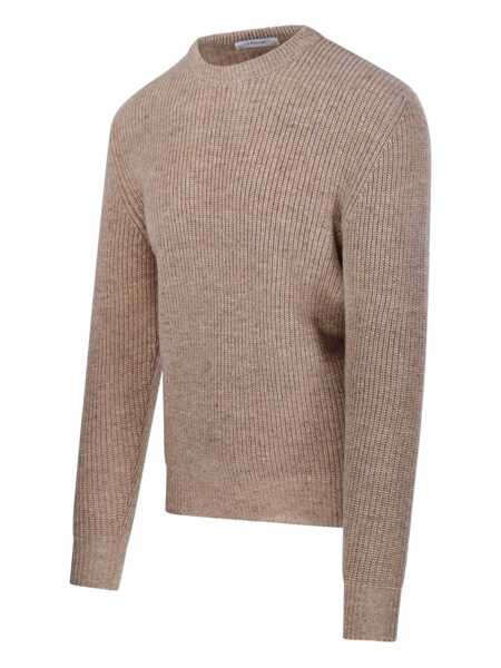 Pulovere Lardini Lardini Ribbed Sweater BROWN Barbati (BM 19274139) 3