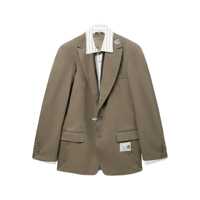 Geci Maison Mihara Yasuhiro 'Mix Layered Wool Gabardine' Blazer Barbati