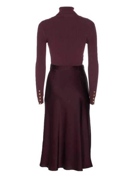 Rochii Elisabetta Franchi Elisabetta Franchi Turtleneck Dress Red Femei (BM 19274304) 2