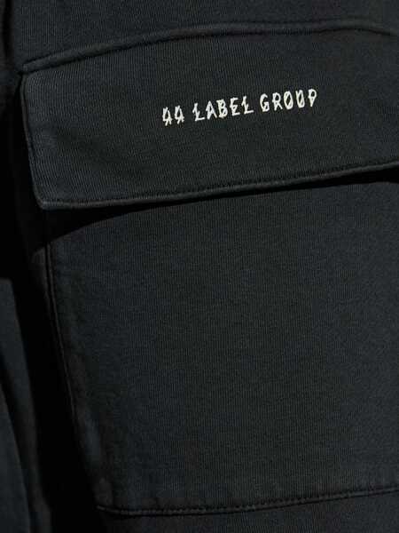 Pantaloni M44 LABEL GROUP Black Pants With Elastic Waist And Drawstring Hem In Tech Fabric Man Black Barbati (BM 19274337) 5