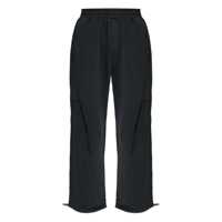 Pantaloni M44 LABEL GROUP Black Pants With Elastic Waist And Drawstring Hem In Tech Fabric Man