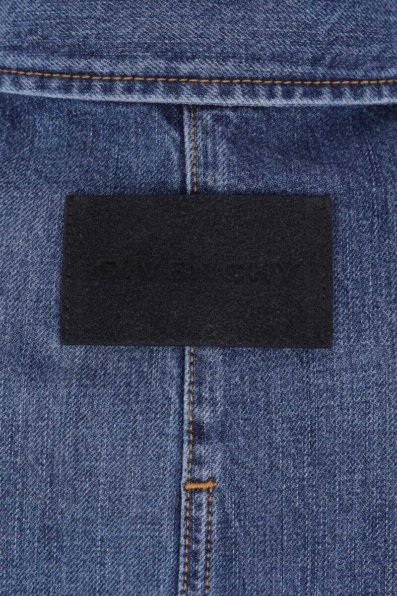 Camasi Givenchy Givenchy Shirts BLUE Barbati (BM 19274628) 4