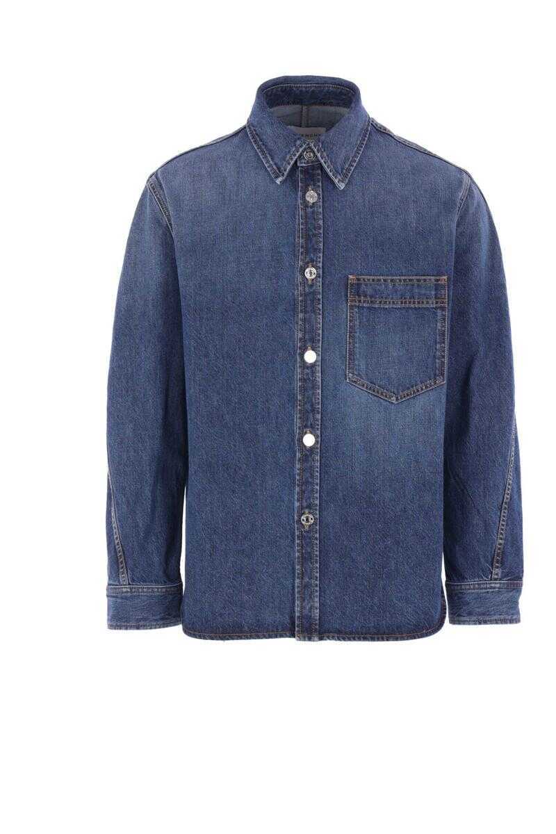 Camasi Givenchy Givenchy Shirts BLUE Barbati (BM 19274628) 1