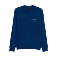 Pulovere Emporio Armani Wool Crewneck Jumper Barbati