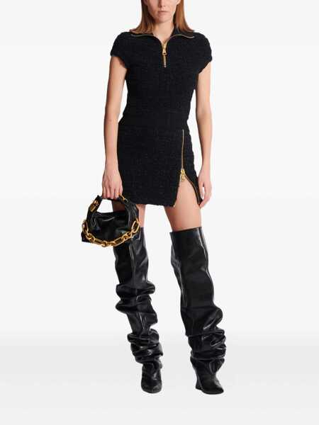 Pulovere Balmain Balmain Knitwear Black Femei (BM 19275330) 2