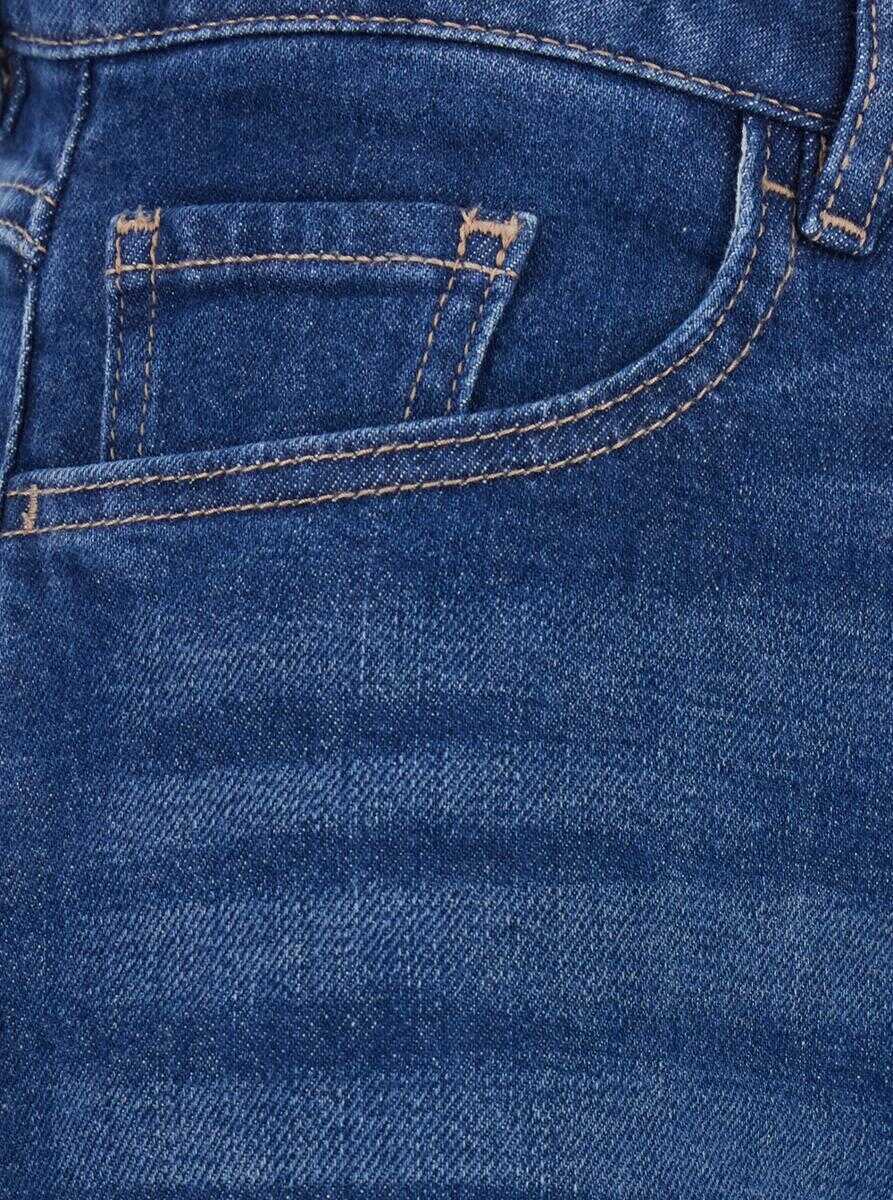 Blugi Icon Denim Joia Blue Jeans With Belt Loops And Logo Patch On The Rear In Denim Woman BLUE Femei (BM 19275705) 3