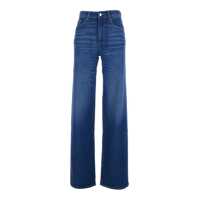 Blugi 'Joia' Blue Jeans With Belt Loops And Logo Patch On The Rear In Denim Woman Femei