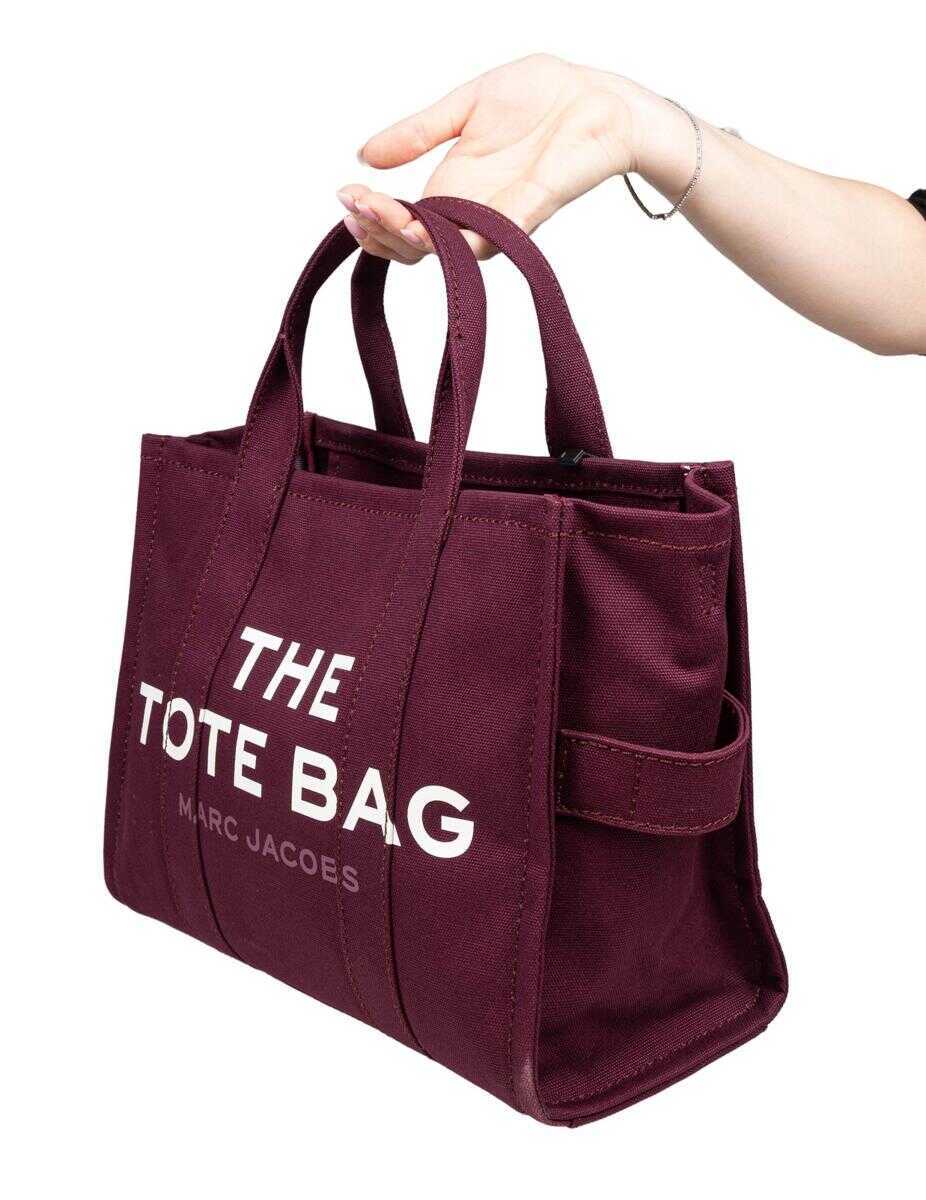 Genti de mana Marc Jacobs Marc Jacobs Canvas Handbag PLUM Femei (BM 19275864) 2